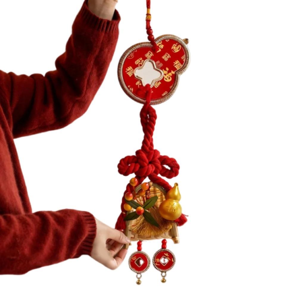Chinese Knot Lucky Pendant Hanging Ornament Lucky Broom Dustpan Pendant Home Decoration