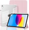 Funda Protectora de Acrílico para iPad con Alta Transparencia y Ranura para Lápiz para 10.9/11 pulgadas Pro 2024 y Air 4/5/6