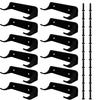 12PCS Car Display Wall Mount Stable Toy Car Holder Vertical Model Car Stand with Speed Champion Series Car Models Showcase