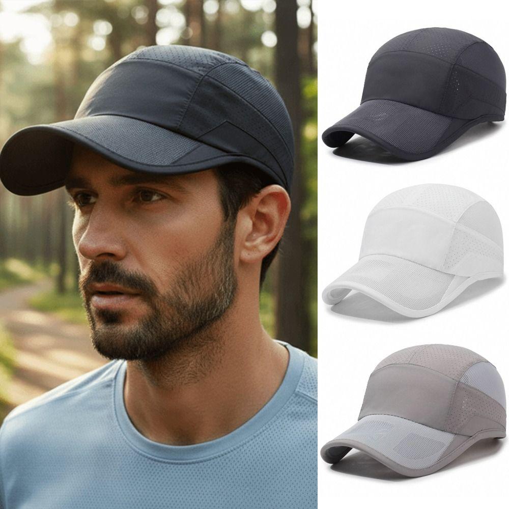 Quick Drying Sports Hat Lightweight Outdoor Hat New Design Visor Cap