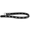 Gothic Punk PU Belt Hair Band With Rivet Studded Design Cool Hairhoop For Women Daily Wear and Festival Gathering