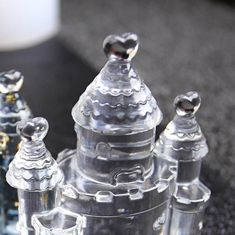 Exquisite Castle Resin Molds Epoxy Casting Fairy Land Mold Silicone Soap Jewerly Making Mould DIY Art Craft Home Decor