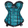 European Palace Style Lace Steel Buckle Boned Corset Body Shaper