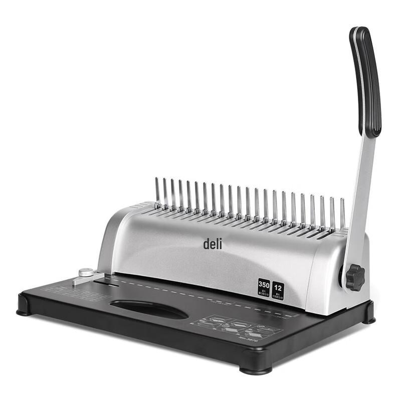Deli 21-Hole Comb Binding Machine