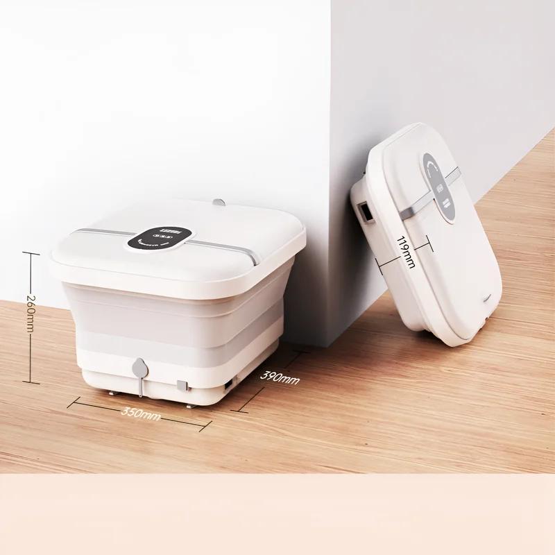 Folding foot bath bucket Portable Automatic Home electric massage foot bath Heating and constant temperature fully automatic