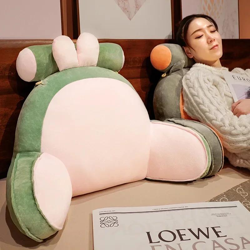Bedhead Soft Bag Pillow Student Dormitory Office Lumbar Support Protect Waist Cushion Bed Pillow Large Backrest Cushion