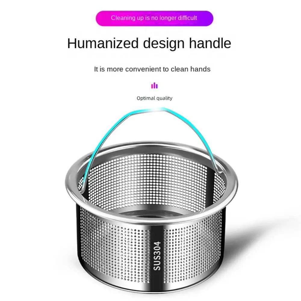 Stainless Steel Sink Strainer Protection Against Clogging Drain Hole Filter Mesh Drain Cover Cover Drain Hole Food Catcher