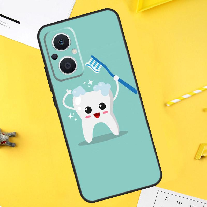 

Dentist Tooth Dental Hygienist For OPPO Reno 13 14 12 11 10 Pro 14F 13F 12F 11F 7 8 Lite 8T OPPO Find X5 X6 X8 X9 Pro Case OPPO Reno11 Pro