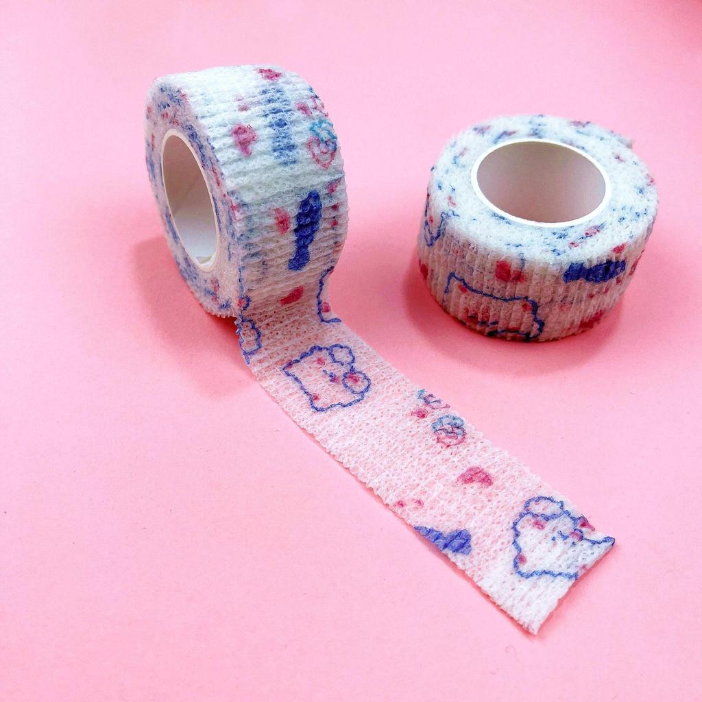 Elastic Finger Bandage Guard - Non-Woven, Self-Adhesive, Anti-Wear, Ideal for Students & Sports.