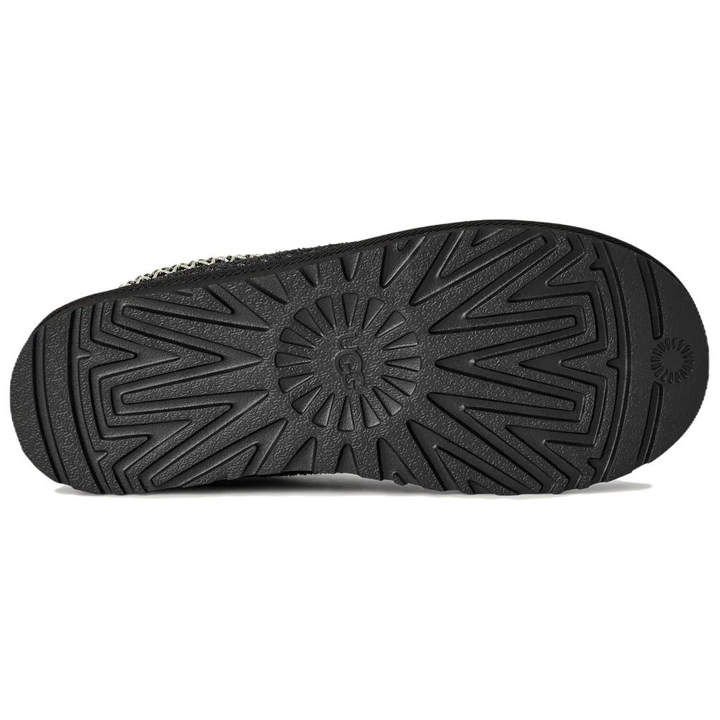 UGG Piele întoarsă Tasman Biarritz Pantofi Casual Confortabili cu Top Scund Femei Pantofi Casual Negru 1171444-BLK