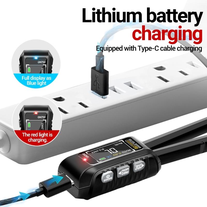 Tragbarer Tester für elektronische Bauteile Kleiner elektronischer Bauteiltester Leicht zu tragen für Ingenieure & Techniker