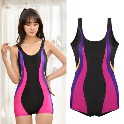 Ärmelloser Einteiler für Damen, Schwimmoverall, Strandkleidung zum Baden, Surfen, Tauchen, Pool, Wasserpark