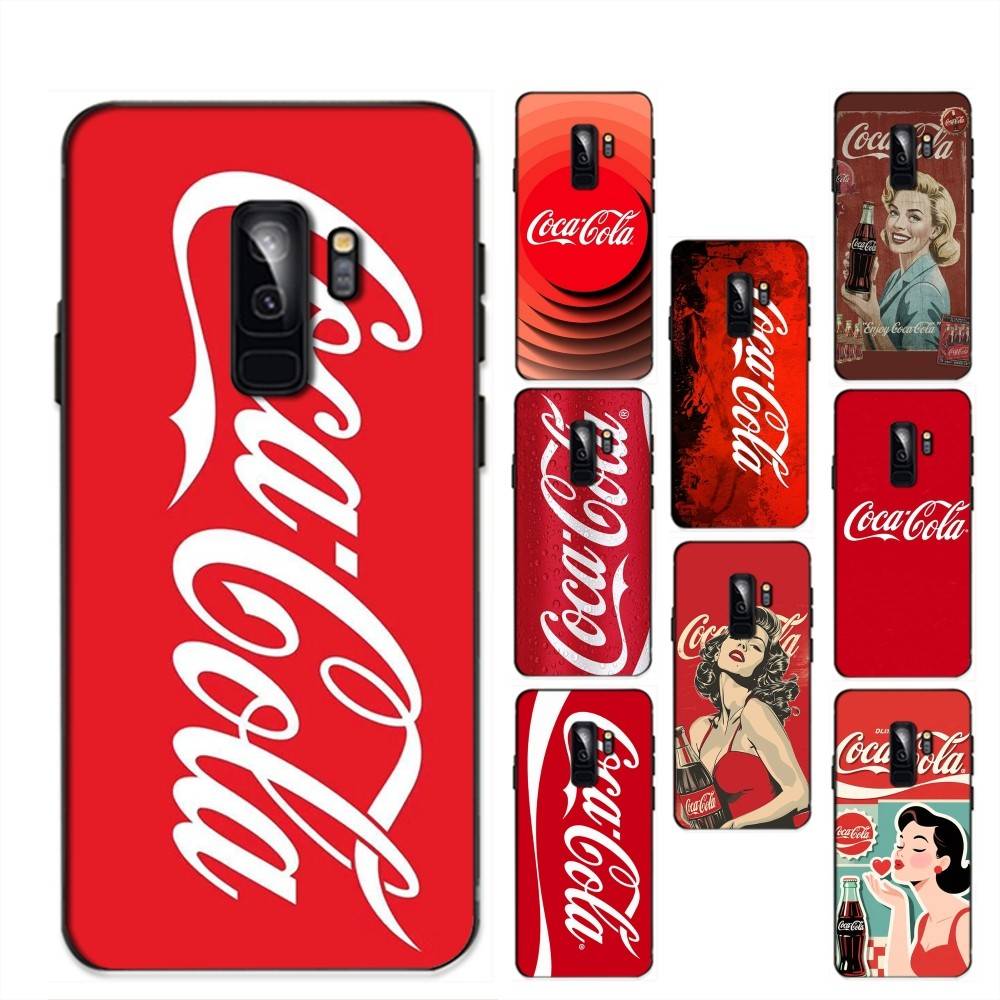 Logo C-Coca C-Cola Fashion Phone Case For Samsung S 24 Fe 25 Ultra Plus 20 Lite 21 30 22 23 24 22 Ultra 5G Fundas