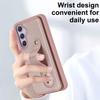 Crossbody Leather Wallet Wristband Case for Samsung Galaxy A54 A14 A34 A53 A52 A13 S23 Ultra S22 Plus Cards Solt Necklace Cover