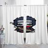 Home Interior Kitchen Curtains for Living Room 2 Pieces Blackout Curtains Door Curtain Naruto Bedroom Decoration Partition Shade