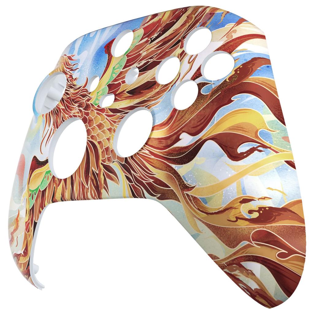 Custom Front Housing Shell for Xbox Series Featuring an Animal Print Design and Faceplates for Xbox Series and Xbox Core Consoles Not eXtremeRate's