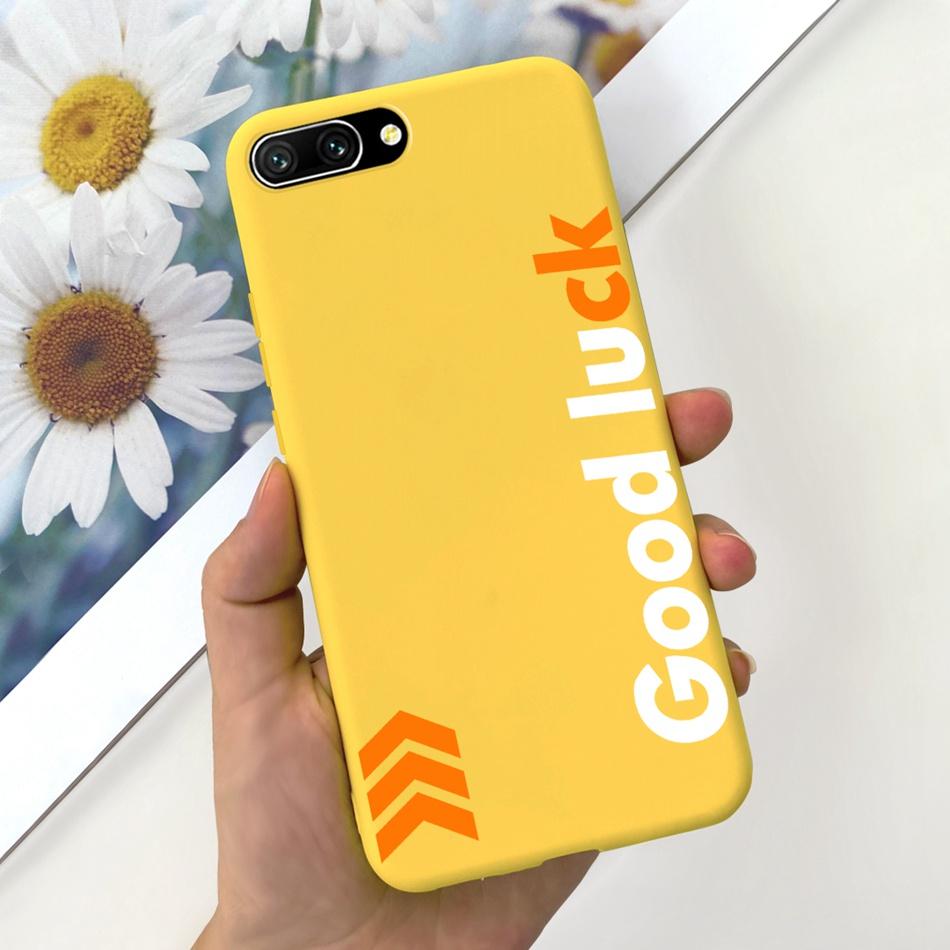 For Honor 10 Case Honor10 COL-L19 COL-L29 Fashion Moon Pattern Soft Silicon Protective Cover Phone Cases