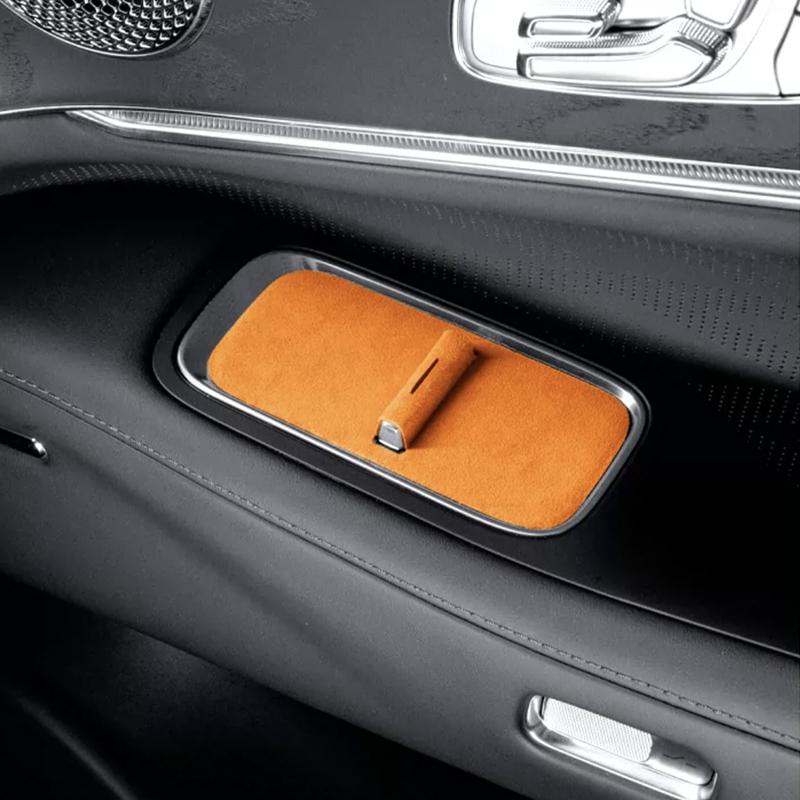 For Zeekr 8X 2026 Suede Glass Switch Window Lift Panel Trim Sticker Protection Stickers Car Accessories