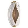 Coach Jliet 25 Logo Lambskin Shoulder Bag Medium Women Shoulder Bag Chalk-White CEM90-B4HA