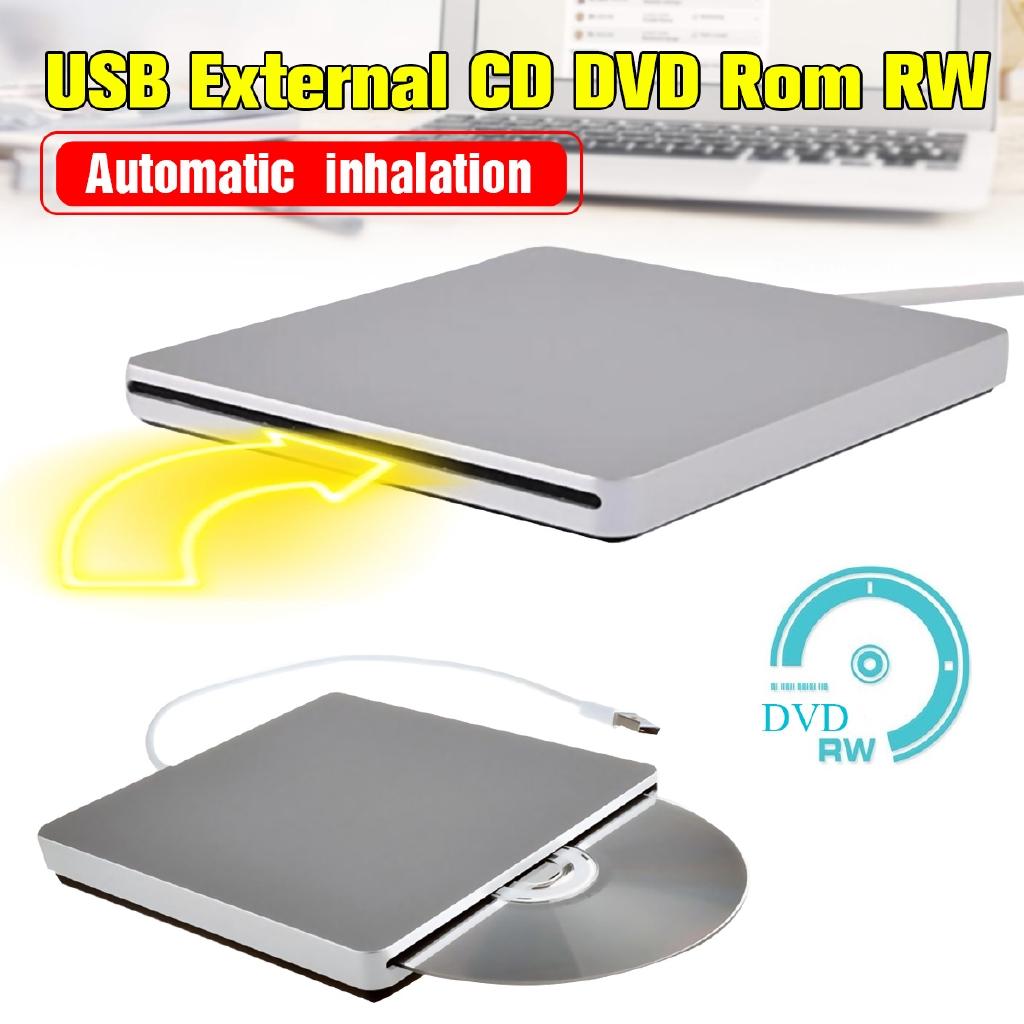 USB External CD/DVD Rom RW Player Burner Drive For MacBook Air Pro For iMac For Mac Win8 Laptop Notebook PC Computer