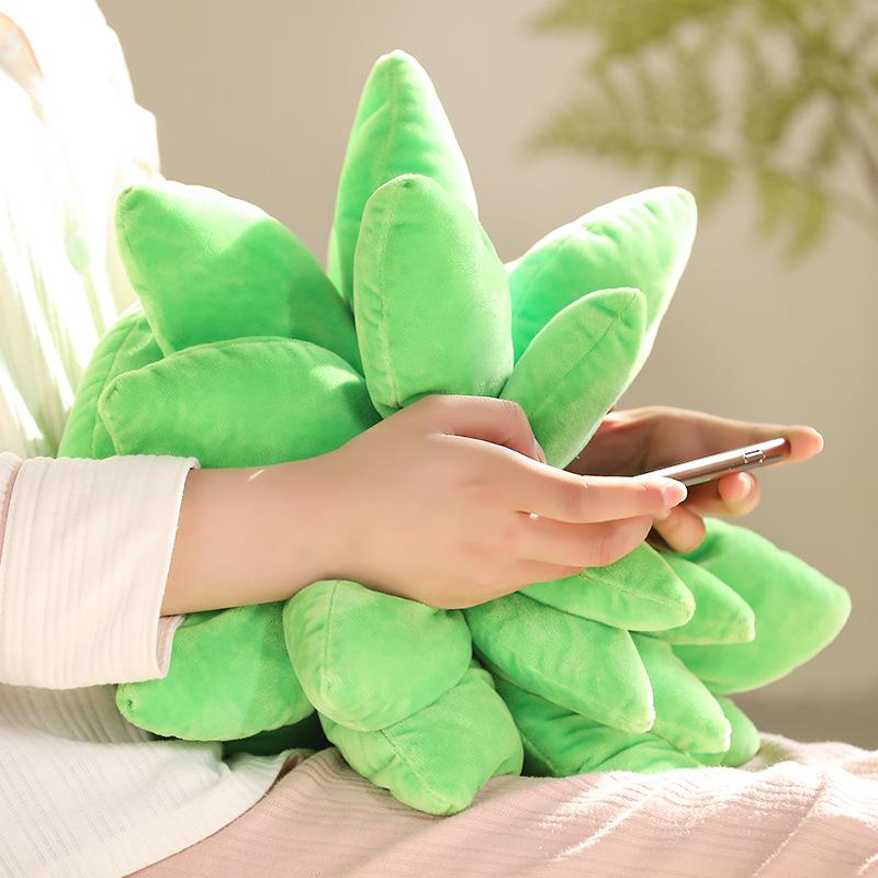 Cross-Border Succulent Plush Pillow Toy - Cute Plant Pillow for Kids