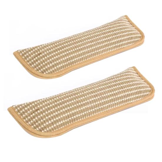 Yousheng 2Pcs Catnip Pillows for Cats Natural Sisal Scratching Pillow Toy Bite Resistant Kitten Kicker Toy for Indoor Cats Scratching Chewing Teething