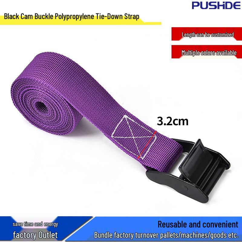 Zinc Alloy Cam Buckle Polypropylene Strap for Cargo Tie-Down