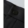 with Wool, Wrinkle-Resistant, Solid Color, Autumn and Winter Men's Elastic Straight-Leg Business Casual Pants, Cold-Proof, Fleece-Lined Long Pants