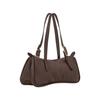 Longchamp Looong Letter Logo Adjustable Leather Shoulder Bag Women Shoulder Bag Brown 10369HJI002