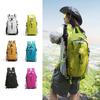 Schoolbag Ridge Protection Breathable Large Capacity Backpack Men's Solid Color Simple Outdoor Travel Mountaineering Bag Multifunctional Lightweight 