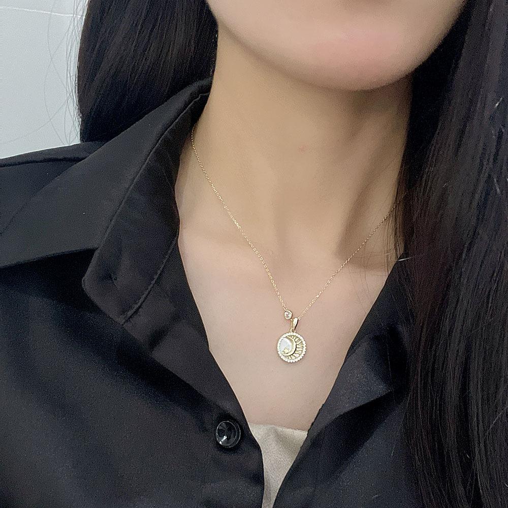 Tancise kvinner halskjede anheng klassisk 925 sterling sølv zircon mote gave