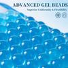 Small Gel Ice Pack Reusable, Soft Flexible Portable Ice Bag for Targeted Cooling, Home Travel Gym Essential for Face & Body