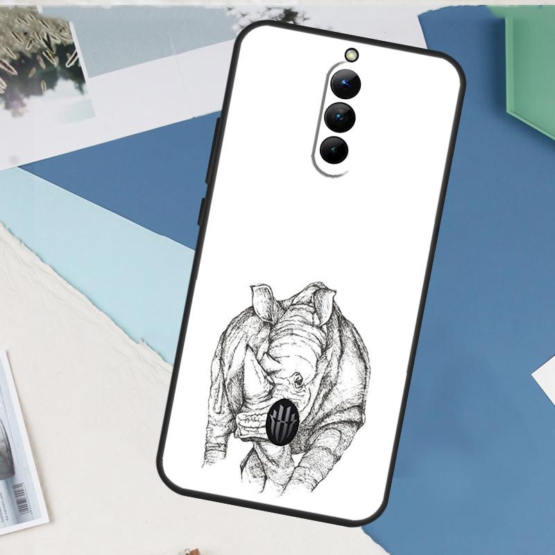 Rough Rhinoceros Rhino Beast For Nubia Red Magic 10 Pro Plus 6 7 Pro 6S 7S 5G 6R Case For RedMagic 8S 9S 8 9 Pro Plus