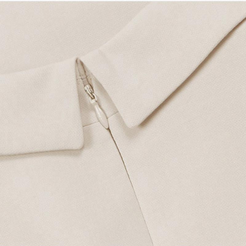 Ona S miSS  štíhlé A linie límcové šaty