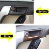 Car Upgrade For Toyota Land Cruiser Prado 150 FJ150 2010-2018 ABS Inner Door Handle Cover Trim Sticker Interior