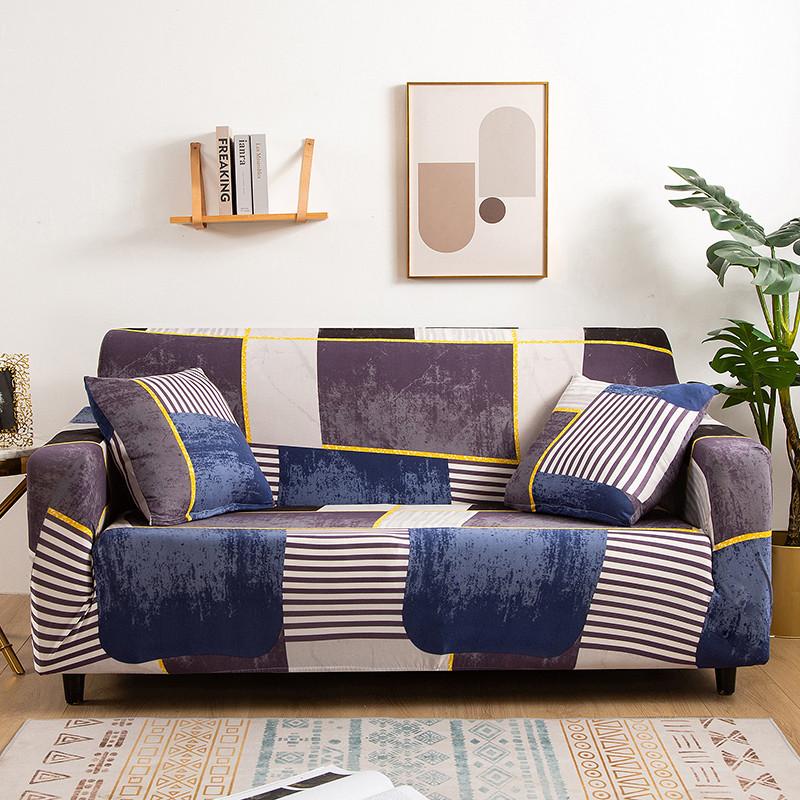 Bohemia Printed Slipcovers Elastic Sofa Covers for Living Room Stretch Couch Chair Cover Sofa Towel Home Decor 1/2/3/4-seat