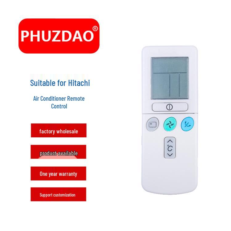 In Stock: Compatible with Hitachi Air Conditioner Remote Models RAR-2A1, RAR-3U4, RAR-52P1 14.6*5.6*2 cm, 87.6 g