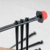 50PCS 1/4'' C-type Hook Fixed Stem Support Holder Stakes for 4/7mm Hose Flowerpot Drip Irrigation Fitting Greenhouse