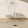 Floor Lamp with 350 degrees Rotatable Head, Modern Standing Lamp with 3000K/4000K/6500K Colour Temperatures for Living Room Bedroom Office, Black