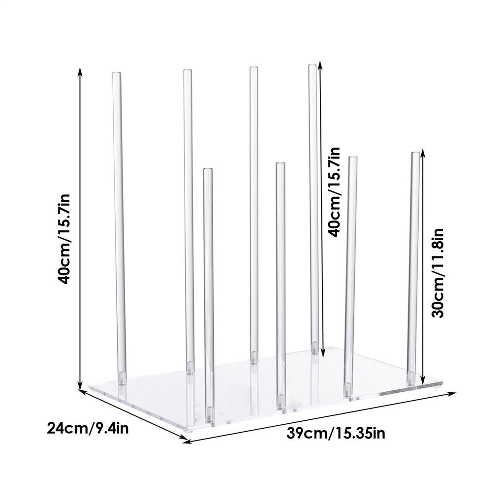 Acrylic Boot Rack Entryway Shoe Racks Storage Organizer Can Accommodate 4 Pairs Boots Space-Saving Sneaker Support Holder