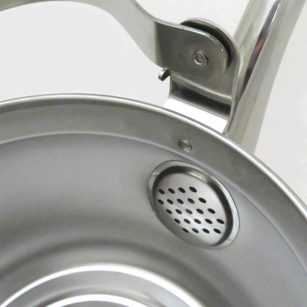 Endo Shoji TKG Stainless and Induction Outer Diameter Mouth Diameter Height Base Diameter Weight Available In a Wide Range of EKT5902 Kettle, 5L,