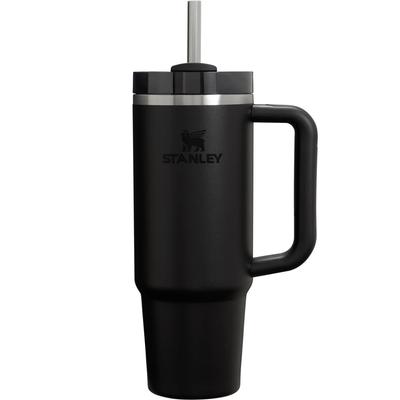 Stanley 1913 H2.0 Vacuum Quencher Water Bottle 0.89L Insulated Durable Black Summer Outdoor Dishwasher Safe