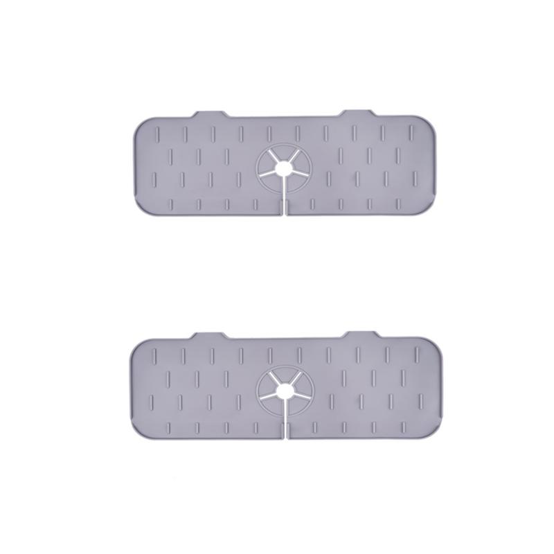 Kuchyňská silikonová podložka pod vodovodní baterie Vlnky na vodovodní baterie Vodovodní podložka Podložka na velké dřezy Ochranná podložka na pracovní desku Koupelnové doplňky