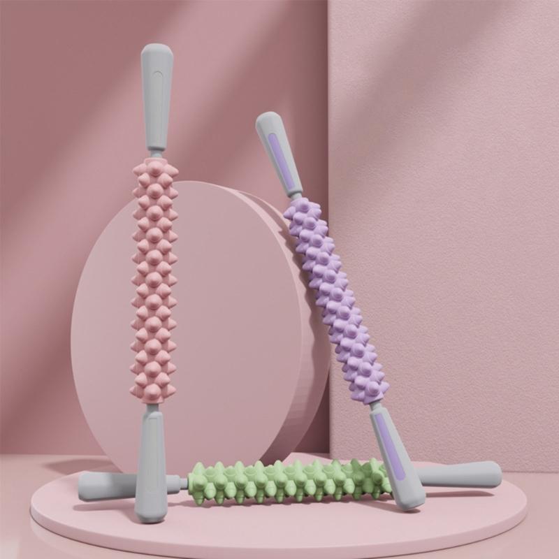 Multifunctional Massage Stick Relaxation Muscles Yoga Massage Stick Yoga Fitness Massage Roller Stick for Legs Back
