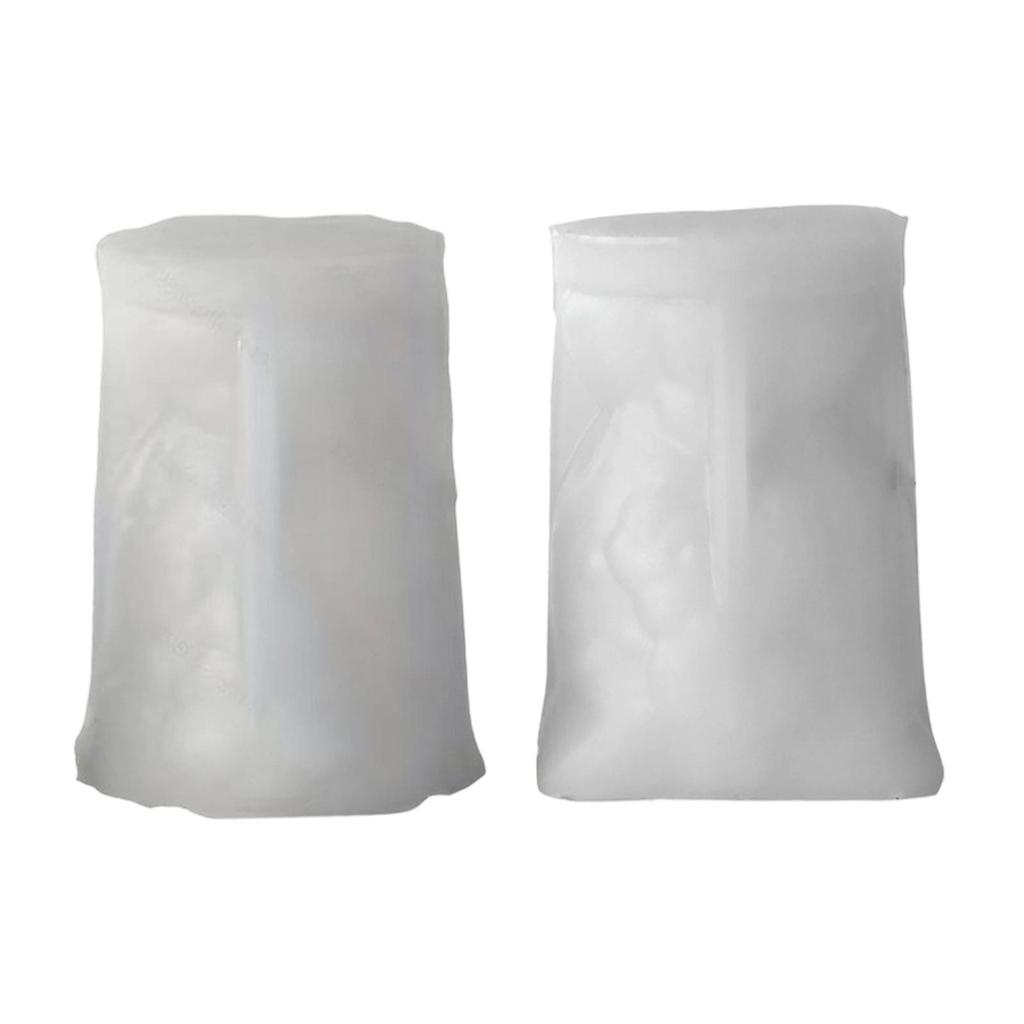 3D Christmas Candle Model Candle Making Model Christmas Ornament for Aroma Candles Silicone Xmas for Desktop Valentine's Day