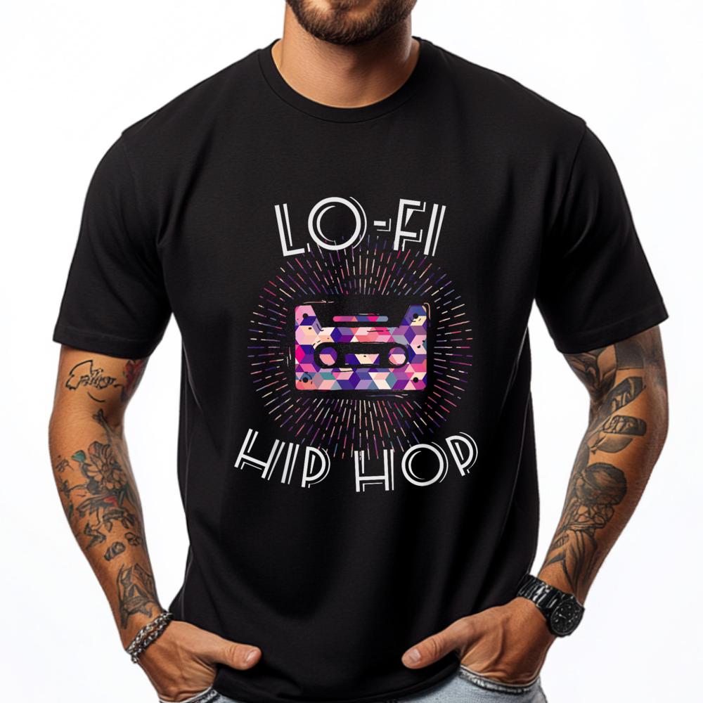

Lo Fi Cassette Anime T Shirts Sale Free Shipping Clothes Casual Streetwear Men Camiseta Masculina Mardi Gras - Men s Summer C... 5XL різнокольоровий