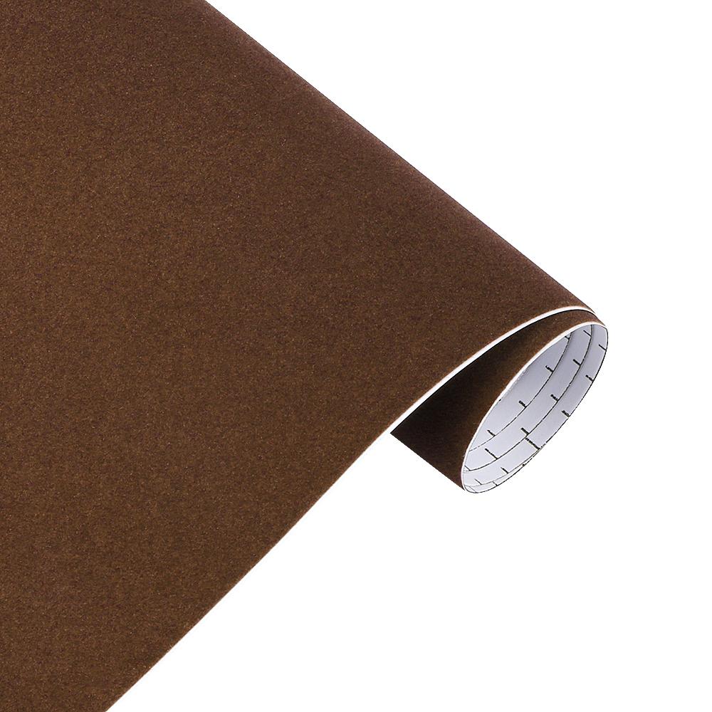 50*200/600cm Suede Velvet Vinyl Film Car Wrapping Sheet Stickers For Vehicle Console Computer Skin Decal Auto External Accessory
