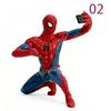 Hot Selling Superheroes Spiderman Figurine 7-9 cm Mini Statue Car Decoration Model Desktop Collection Decoration Marvel Fan Gift