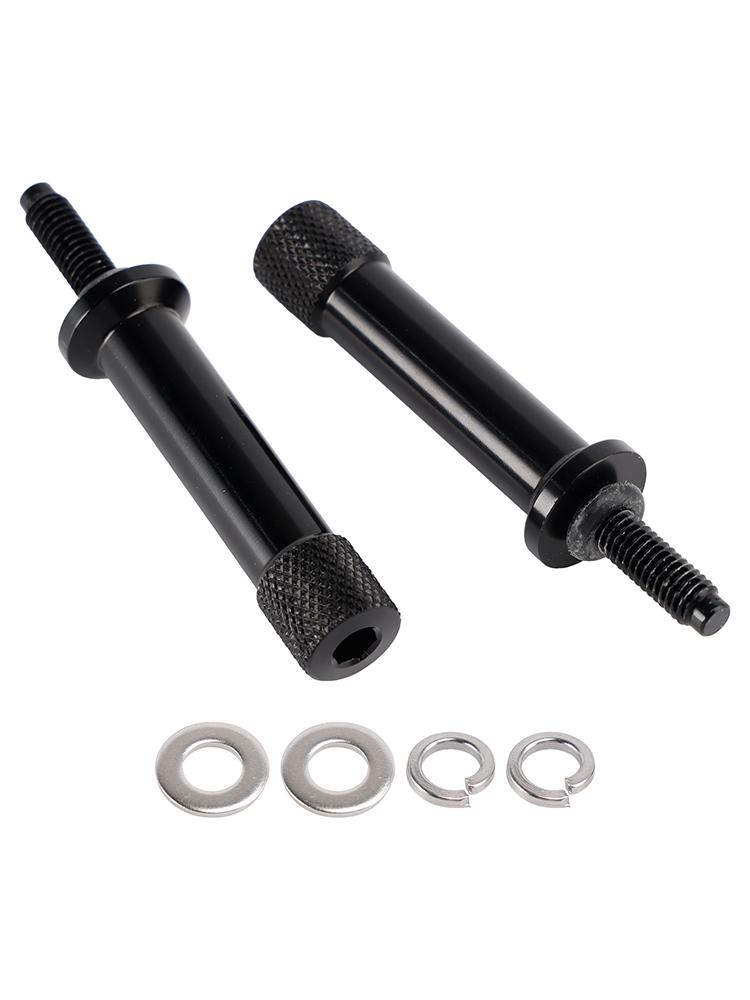 Tornillos de Asiento de Liberación Rápida Negros Para Bonneville & T100 Thruxton 900 Scrambler 900