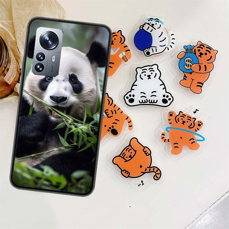Panda Baby, Giant Panda Family Phone Case For Xiaomi Poco X7 X6 M8 M7 M6 M4 M3 X4 Pro F7 Ultra M5S Mi 14 14T 15 15T 12T 10T Pro
